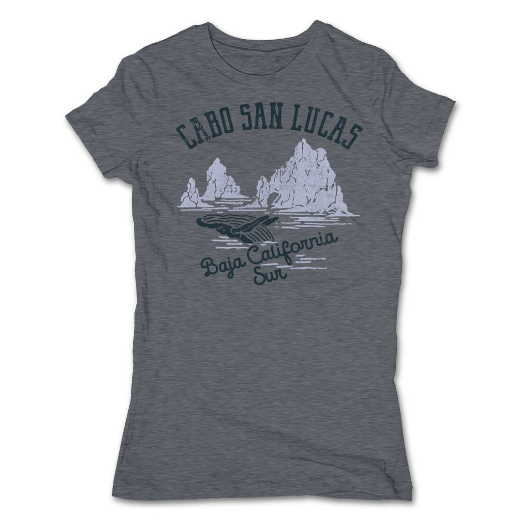 Akonkawa-Cabo-San-Lucas-Mexico-Grey-T-Shirt
