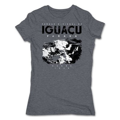 Akonkawa-Iguazu-Falls-Brazil-Grey-T-Shirt