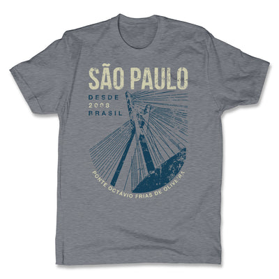 Akonkawa-Sao-Paulo-Brazil-Grey-Mens-T-Shirt