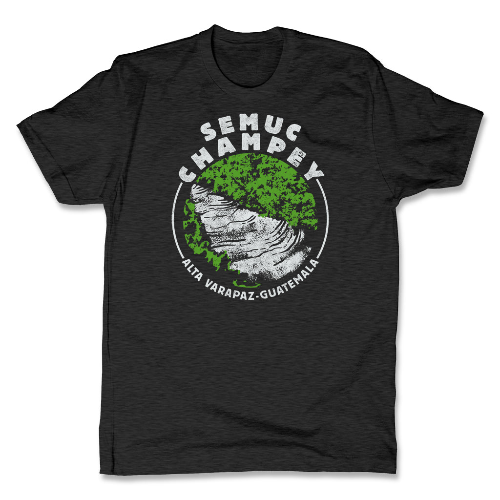 Akonkawa-Semuc-Champey-Guatemala-Black-Mens-T-Shirt